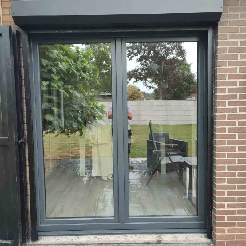 schuiframen in pvc, hout of aluminium