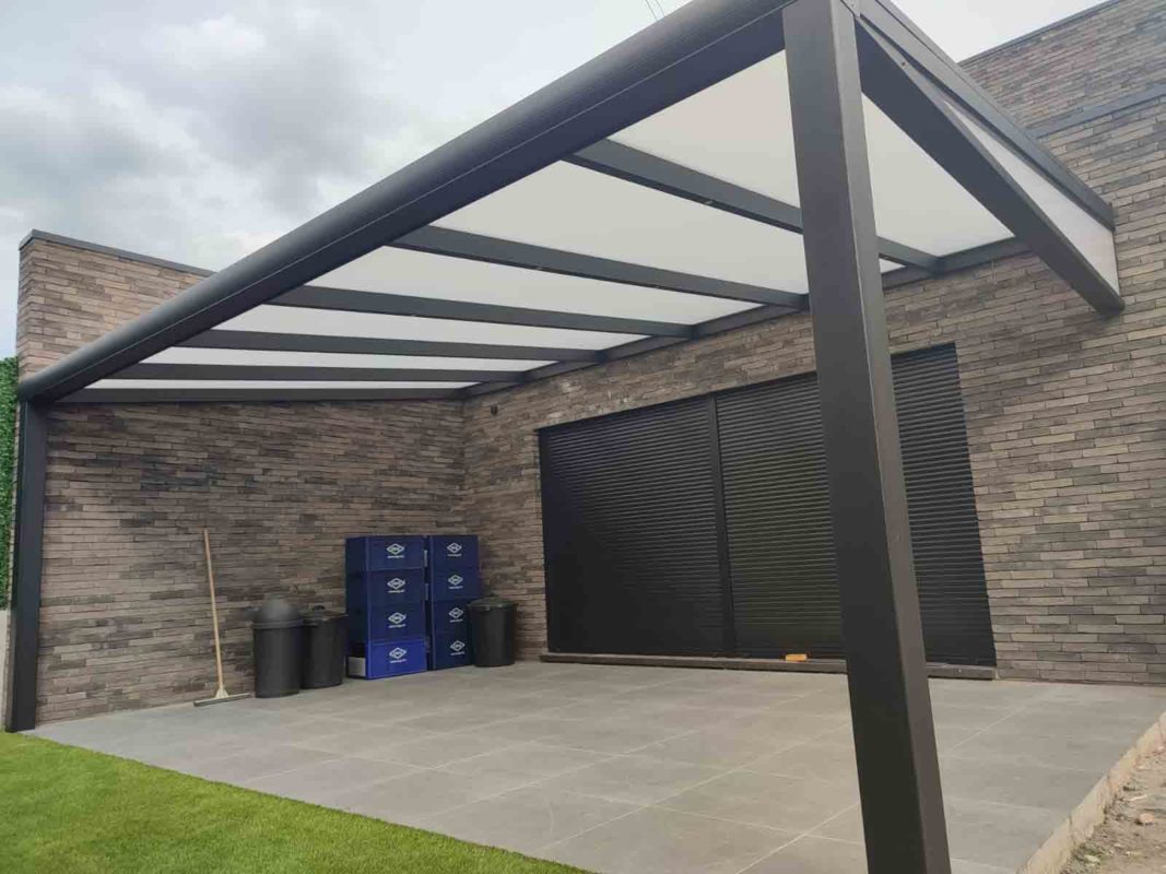 overkapping aluminium