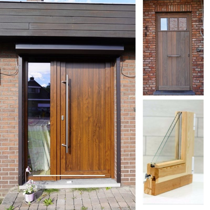 houten ramen en deuren realisatie op maat